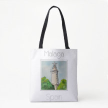 Poster de voyage pour Malaga Espagne