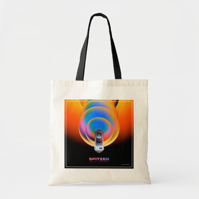 Tote Bag Poster du télescope Spitzer. (Devant)