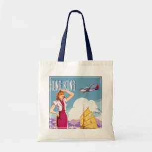 Tote Bag Poster publicitaire vintage Northwest Airlines
