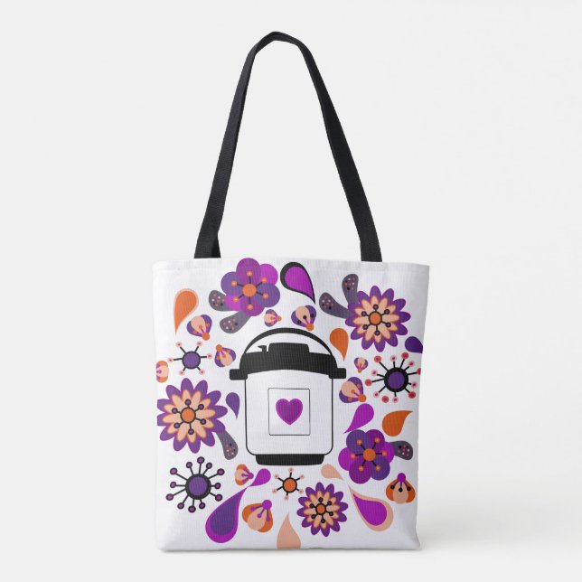 Tote Bag Pot instantané de cuisine de pression (Dos)