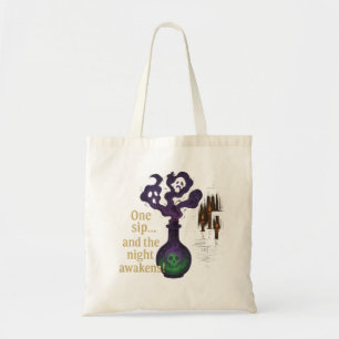 Tote Bag Potion de sorcière Une gorgée et la nuit s'éveille