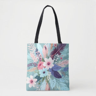 Tote Bag Poudre Bleu
