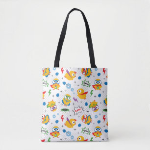 Tote Bag Poulet de superhéros