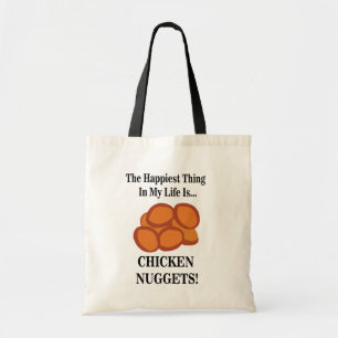 Tote Bag Poulet Nugget Restauration rapide Drôle Poulet Nug