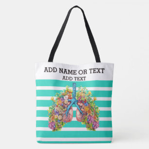 Tote Bag Poumons floraux - Voir retour
