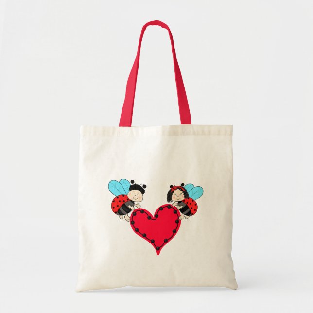 Tote Bag Poumons rouges (Devant)
