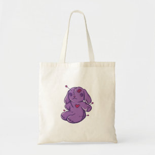 Tote Bag Poupée Vaudou - Lapin d'Halloween