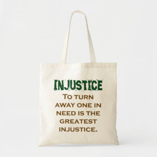 Tote Bag Pour En Éloigner Un Dans Le Besoin - Citation Inju
