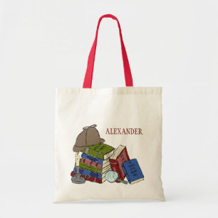 Tote Bag Pour Lecteurs Mystères romans Livres Illustrés