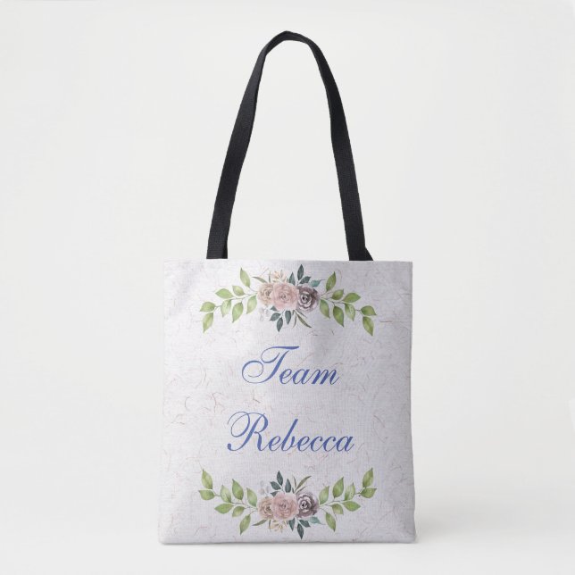 Tote Bag Pour toujours - Deux Coeurs - Un Amour (Devant)