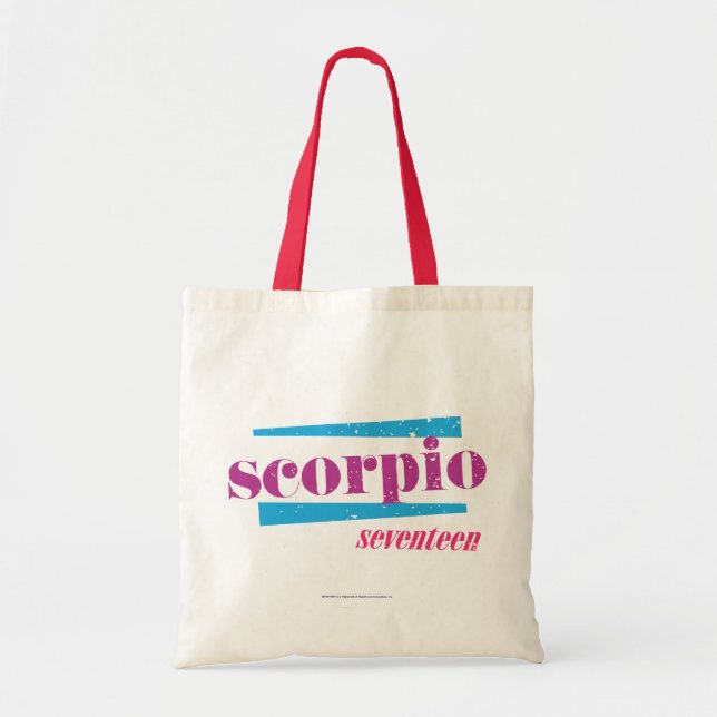 Tote Bag Pourpre de Scorpion (Devant)