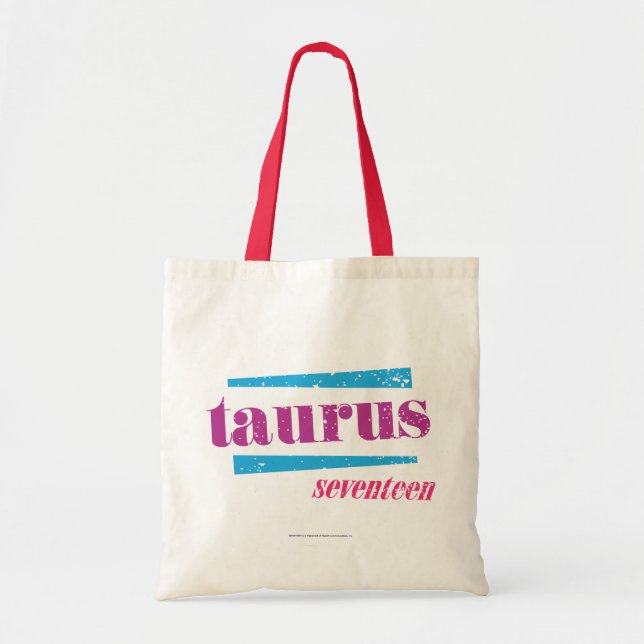 Tote Bag Pourpre de Taureau (Devant)