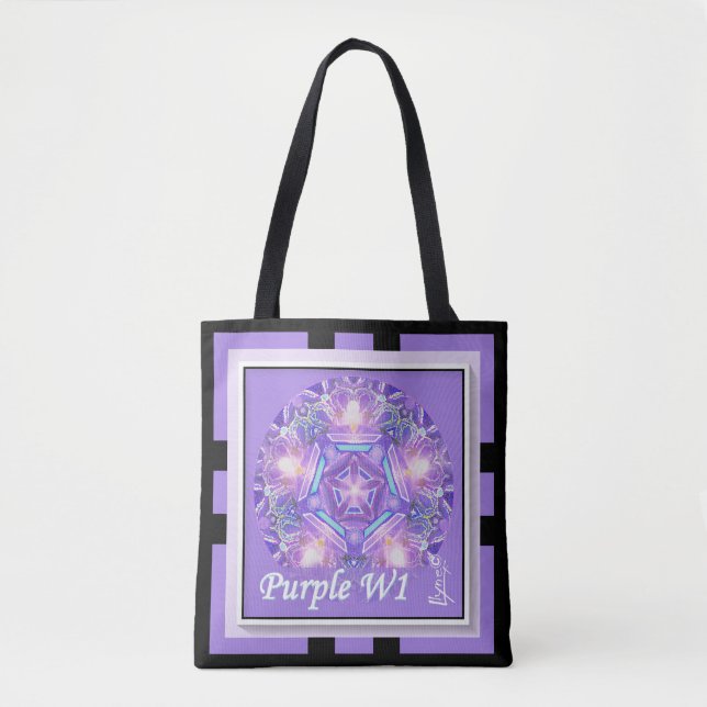 Tote Bag Pourpre W1 (Devant)