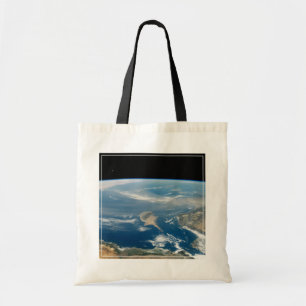 Tote Bag Poussière Sur La Mer Méditerranée Et L'Île Chypre