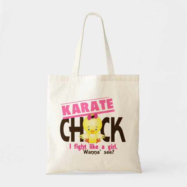 Tote Bag Poussin 1 de karaté (Devant)