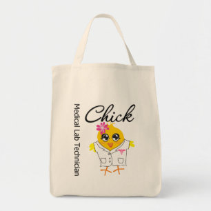 Tote Bag Poussin médical de technicien de laboratoire