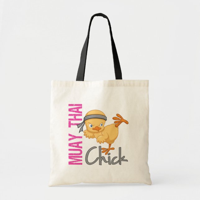 Tote Bag Poussin thaïlandais de Muay (Devant)