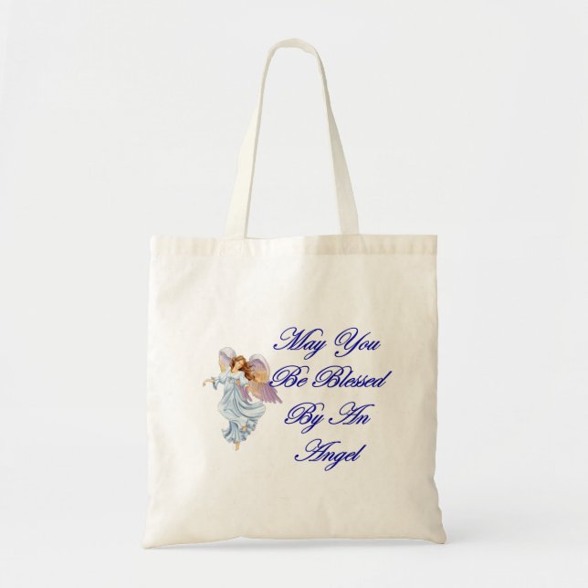 Tote Bag Pouvez vous être bénis par un ange (Devant)