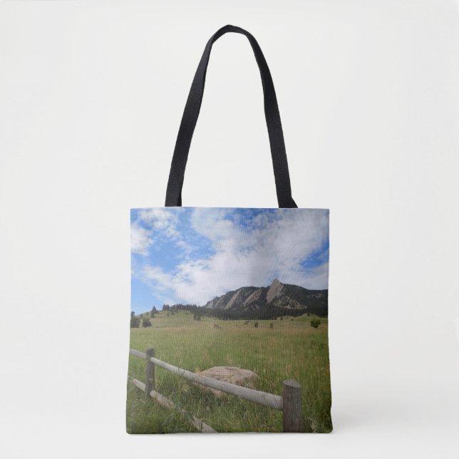 Tote Bag Prairie des Flatirons  (Devant)