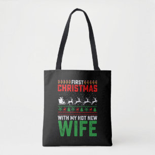 Tote Bag Premier Noël avec ma nouvelle épouse torride et la