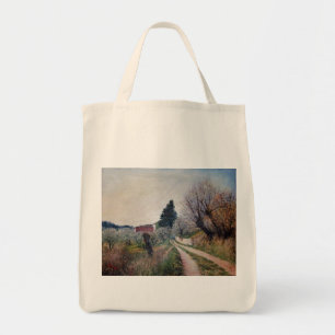 TOTE BAG PREMIER PRINTEMPS EN PAYSAGE TOSCANE
