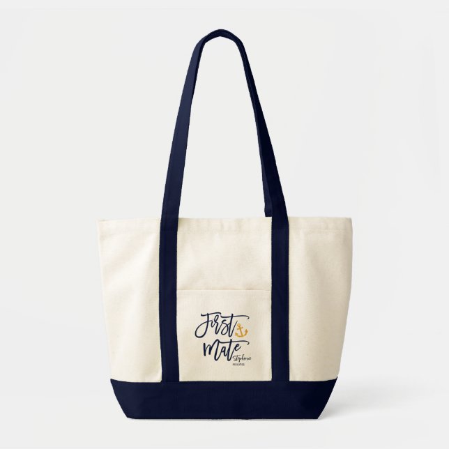 Tote Bag Première Fête de Fiançailles de Marin de Côte (Devant)