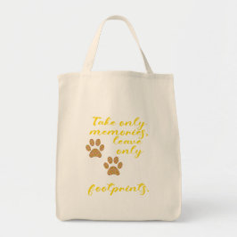 Tote Bag Prenez seulement des souvenirs, laissez seulement 