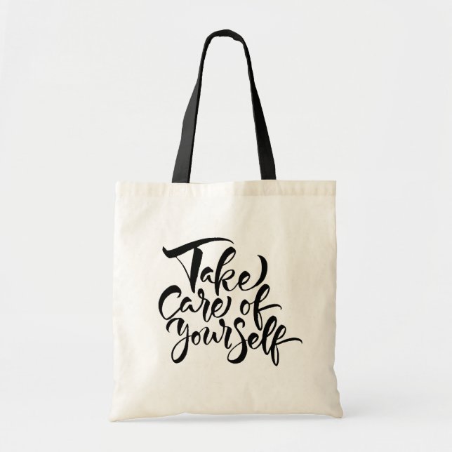 Tote Bag Prenez soin de vous-même (Devant)
