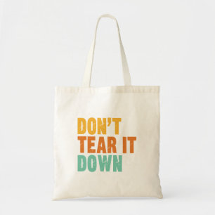 Tote Bag Préservation Historique, Amateur de Vieux Bâtiment