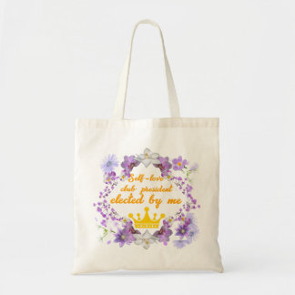 Tote Bag Président du club d'amour-propre