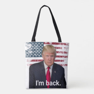 Tote Bag Président Trump Je Suis de Retour