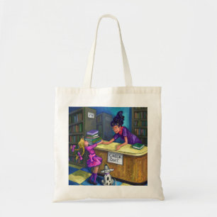 Tote Bag Prêt d'œuvres d'art de la bibliothèque