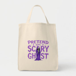 Tote Bag Prétendre que je suis un fantôme effrayant - Drôle