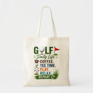 Tote Bag Prévisions quotidiennes de golf