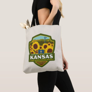 Tote Bag Pride d'état   Kansas