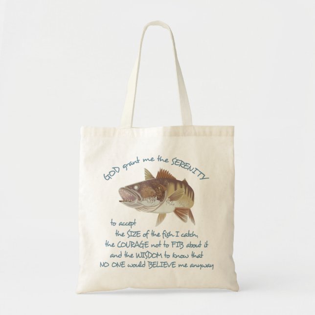 Tote Bag Prière du pêcheur (Devant)