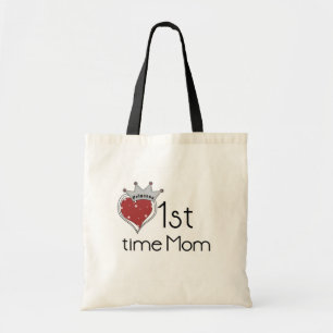 Tote Bag Princess Heart 1st Time Maman Tshirts et cadeaux