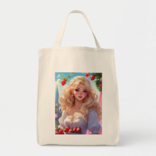 Tote Bag Princesse aux fraises
