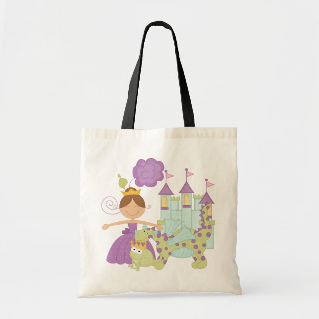 Tote Bag Princesse de brune (Devant)