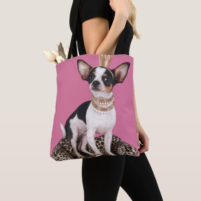Tote Bag Princesse de chiwawa (De près)