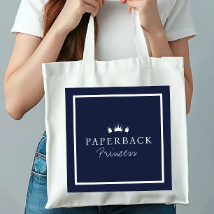 Tote Bag Princesse des livres de poche personnalisés Amoure