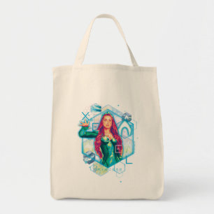 Tote Bag Princesse Mera Hexagonal Graphic d'Aquaman   Xebel