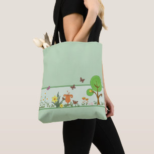 Tote Bag Printemps de papier