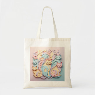 TOTE BAG " PRINTEMPS FLING "