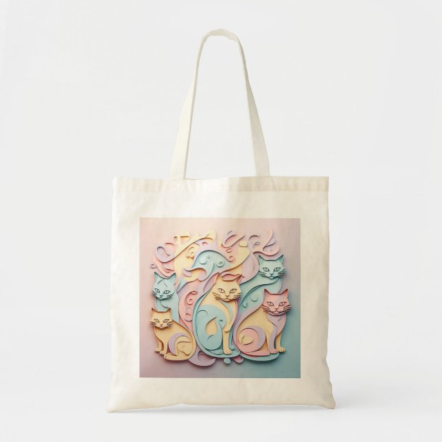 TOTE BAG " PRINTEMPS FLING " (Devant)