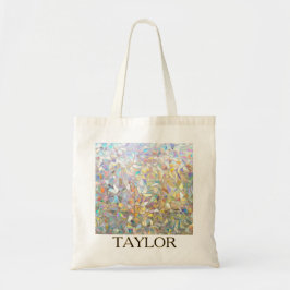 Tote Bag Prismatic Stained Glass Effect - Rainbow Prismatic