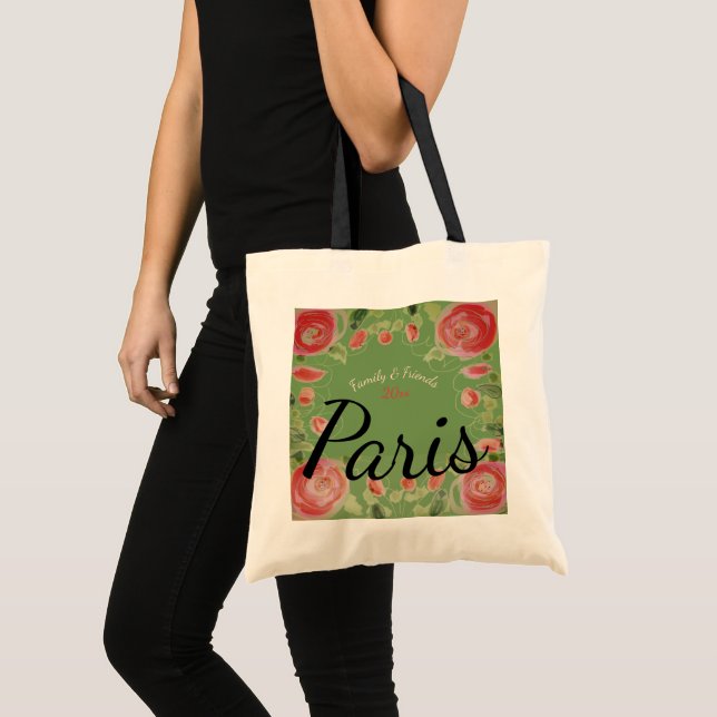 Tote Bag Privilégier Les Clients Pour Un Mariage De Destina (Devant (produit))