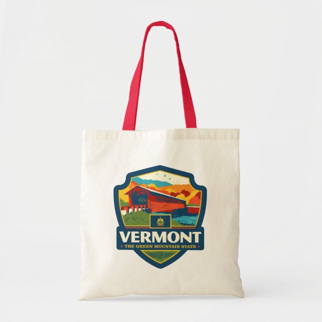 Tote Bag Prix d'État | Vermont (Devant)