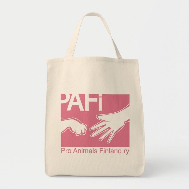 Tote Bag Pro logo de la Finlande d'animaux (Devant)