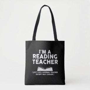 Tote Bag Professeur de lecture - Je suis professeur de lect